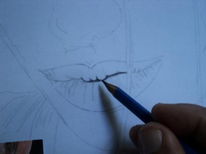Desenho de lábios aulas grátis passo a passo