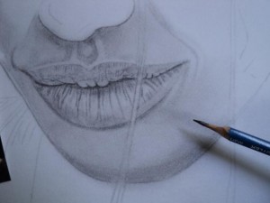 Desenho de lábios aulas grátis passo a passo