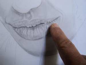 Desenho de lábios aulas grátis passo a passo