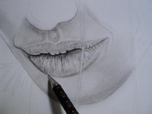 Desenho de lábios aulas grátis passo a passo
