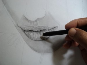 Desenho de lábios aulas grátis passo a passo