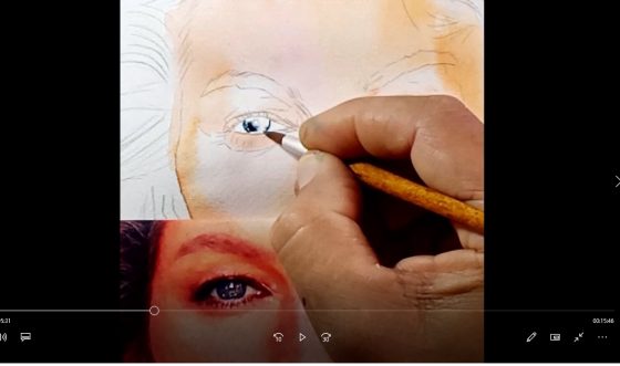 Pintura de Gisele Bundchen