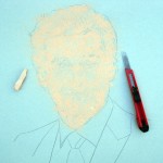 Patrick Dempsey Pintura a pastel seco