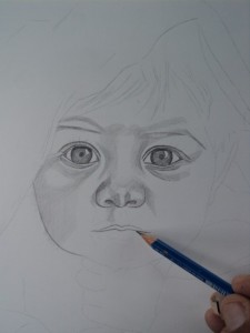 Tutorial desenho de retratos a lápis