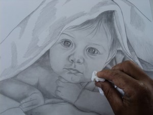 Tutorial desenho de crianças a lápis