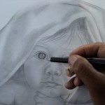 Tutorial desenho de crianças a lápis