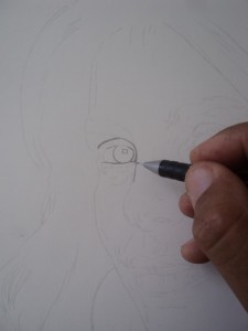 Desenho de Ivete Sangalo passo a passo