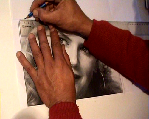 Técnica dos quadradinhos