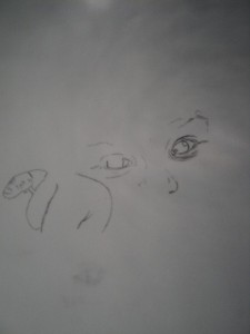 Criança desenho realista