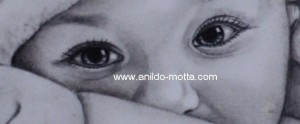 Criança desenho realista