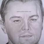 Desenho de Leonardo de Capri a lápis grafite