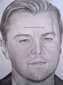 Desenho de Leonardo de Capri a lápis grafite