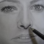 Jodie Foster desenho passo a passo