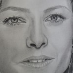 Desenho de Jodie Foster aulas grátis