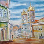Aquarela do Pelourinho