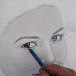 Desenho Catherine e Michael