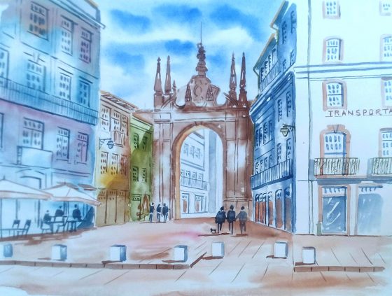 Arco da porta nova, Braga