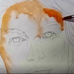 Pintura de Gisele Bundchen