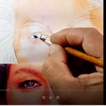 Pintura de Gisele Bundchen