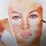 Pintura com aquarelas