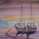 Aquarela cidade do Porto